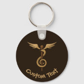 Porte-clés Porte - clé de la musicothérapie (Recto)