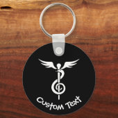 Porte-clés Porte - clé de la musicothérapie (Recto)