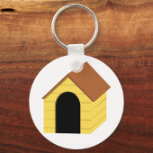 Porte-clés Porte - clé de la niche jaune