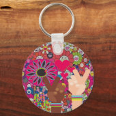 Porte-clés Porte - clé de la paix (Recto)