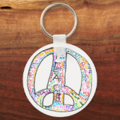 Porte-clés Porte - clé de la paix (Recto)