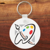 Porte-clés Porte - clé de la palette Peintres (Recto)