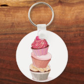 Porte-clés Porte - clé de la pile Cupcake (Recto)
