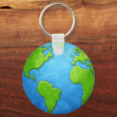 Porte-clés Porte - clé de la planète Terre (Recto)