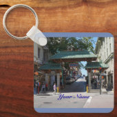 Porte-clés Porte - clé de la porte chinoise de San Francisco (Recto)