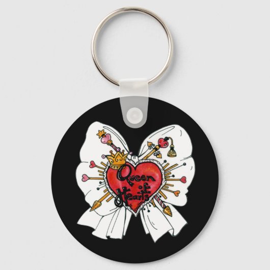 Porte-clés Porte - clé de la Reine des Coeurs (Recto)