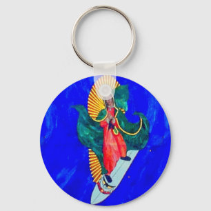 Porte-clés porte - clé de la religieuse de surf