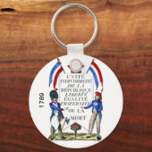Porte-clés Porte - clé de la révolution française (Recto)