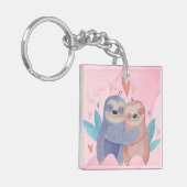 Porte-clés Porte - clé de la Saint Valentin (Devant gauche)