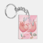 Porte-clés Porte - clé de la Saint Valentin (Devant gauche)