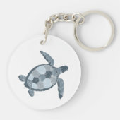 Porte-clés Porte - clé de la tortue de mer (Dos)