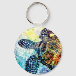 Porte-clés Porte - clé de la tortue vibrante