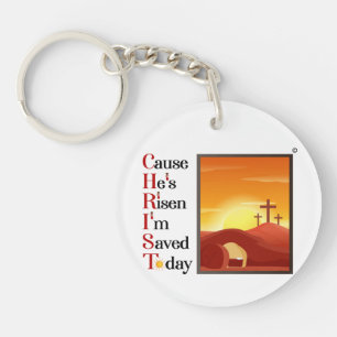 Porte-clés Porte - clé de l'acronyme Christ