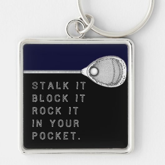Porte-clés Porte - clé de Lacrosse Goalie (Devant)