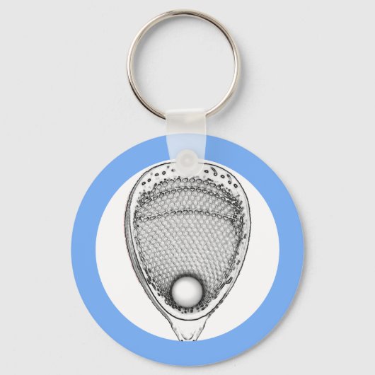 Porte-clés Porte - clé de Lacrosse Goalie (Recto)