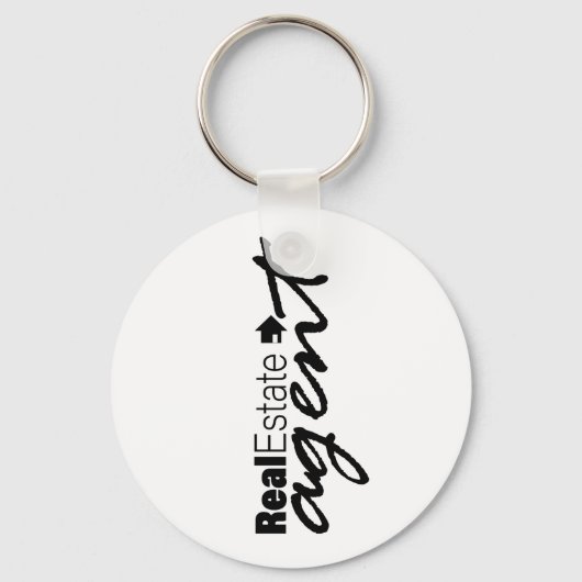 Porte-clés Porte - clé de l'agent immobilier (Recto)