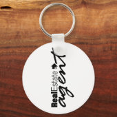 Porte-clés Porte - clé de l'agent immobilier (Recto)