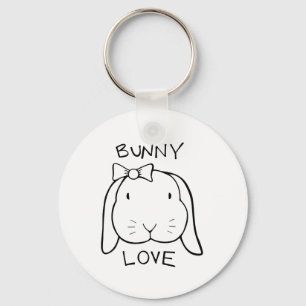 Porte-clés Porte - clé de lapin d'Ana