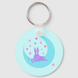 Porte-clés Porte - clé de lapin de lune