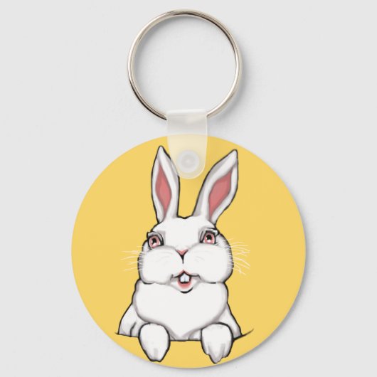 Porte-clés Porte - clé de lapin de Pâques fêtes de Pâques (Recto)