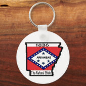 Porte-clés Porte - clé de l'Arkansas (Recto)
