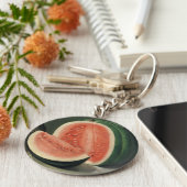 Porte-clés porte - clé de l'art "Melons" (Côté)
