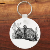 Porte-clés Porte - clé de l'école de pierre (Recto)