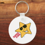 Porte-clés Porte - clé de l'école Super Star (Recto)
