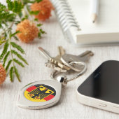 Porte-clés porte - clé de l'emblème allemand (Côté )