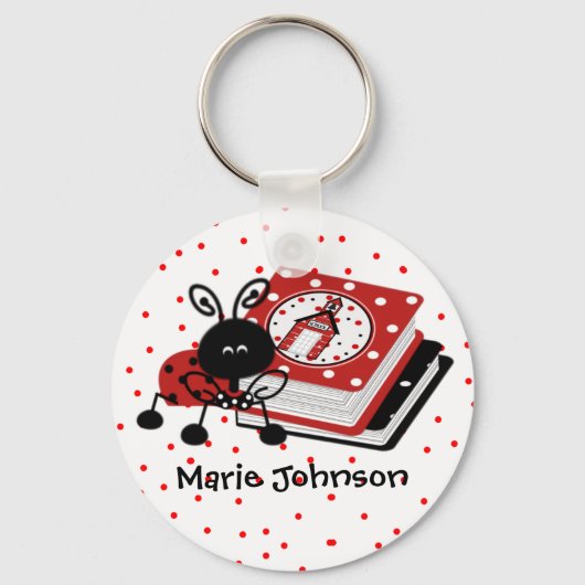 Porte-clés Porte - clé de l'enseignant sur mesure (Recto)