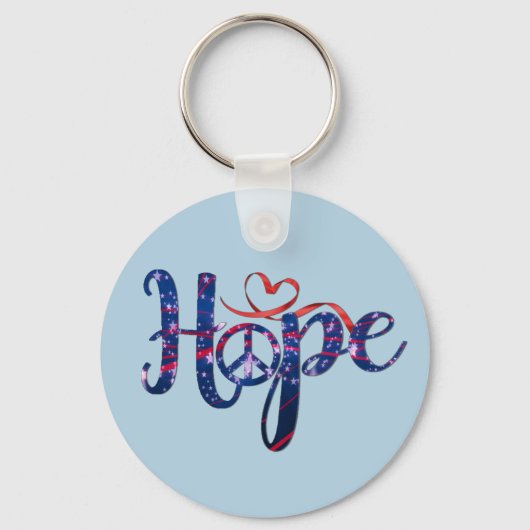 Porte-clés Porte - clé de l'espoir de paix (Recto)