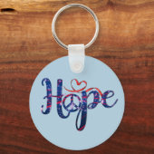 Porte-clés Porte - clé de l'espoir de paix (Recto)
