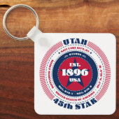 Porte-clés Porte - clé de l'État de l'Utah (Recto)