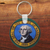 Porte-clés Porte - clé de l'État de Washington (Recto)