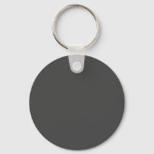 Porte-clés Porte - clé de lettre monogramme simple (Verso)