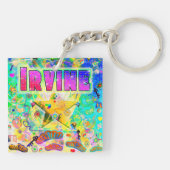 Porte-clés Porte - clé de l'heure de l'époque d'Irvine (Dos)