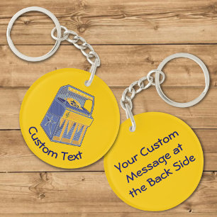 Porte-clés Porte - clé de librairie rétro