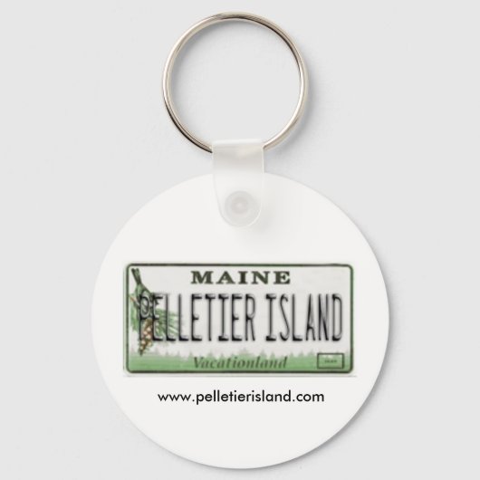 Porte-clés Porte - clé de l'île Pelletier (Recto)