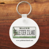Porte-clés Porte - clé de l'île Pelletier (Recto)