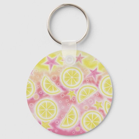 Porte-clés Porte - clé de limonade rose (Recto)