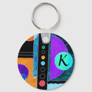 Porte-clés Porte - clé de l'initiale "K"