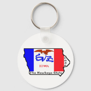 Porte-clés Porte - clé de l'Iowa