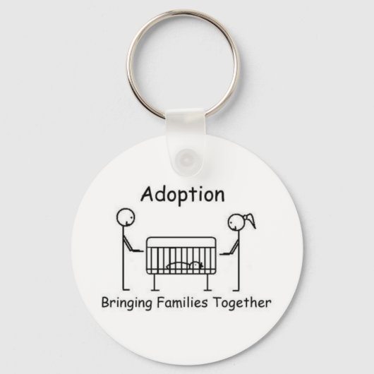 Porte-clés Porte - clé de lit d'adoption (Recto)