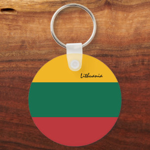 Porte-clés Porte - clé de Lituanie patriotique, Drapeau litua