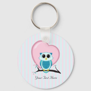 Porte-clés Porte - clé de l'Modèle de la Chouette et du Coe