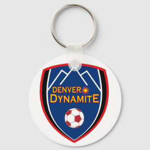 Porte-clés Porte - clé de logo de dynamite de Denver