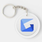 Porte-clés Porte - clé de logo de Gyazo (Devant)