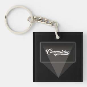 Porte-clés Porte - clé de logo de projection