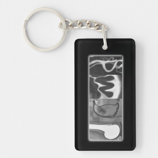 Porte-clés Porte - clé de logo de rayon X (Devant)
