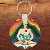 Porte-clés Porte - clé de logo MotherWise (Recto)